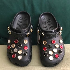 CROCS Classic Mulitgem Clogs, Size 9W, NWT, HTF